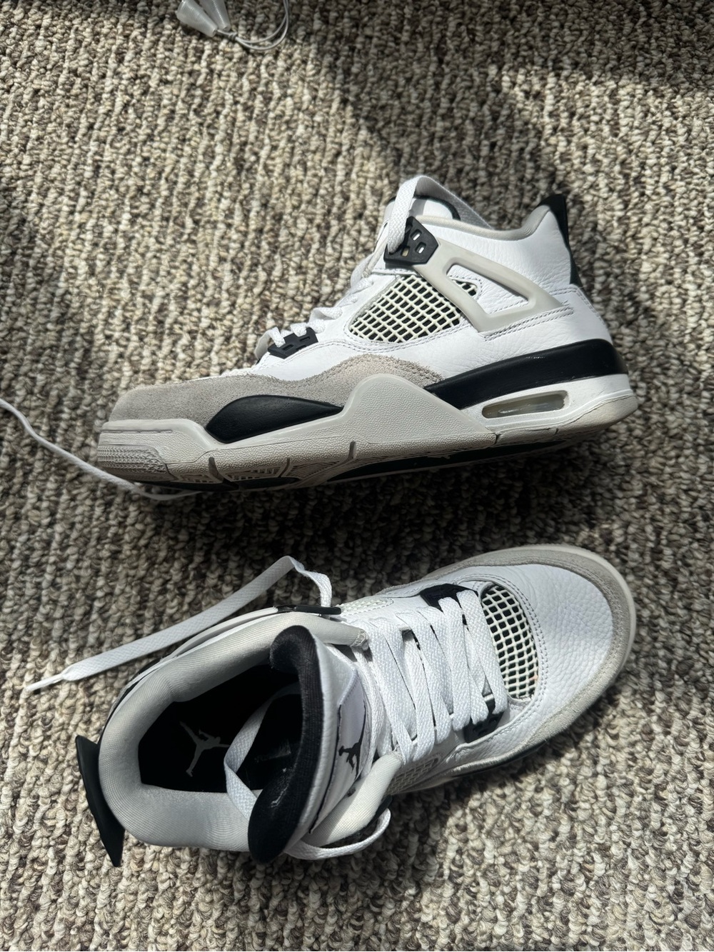 Jordan 4 Military Black GS 6Y Women 7.5 Clean No Box